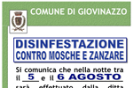 05/08: Disinfestazione contro mosche e zanzare